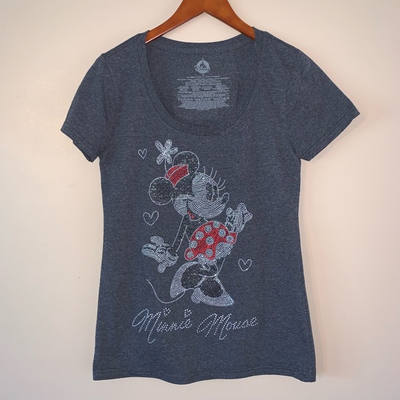 Minnie Mouse glitter tee - Picture 1 of 4